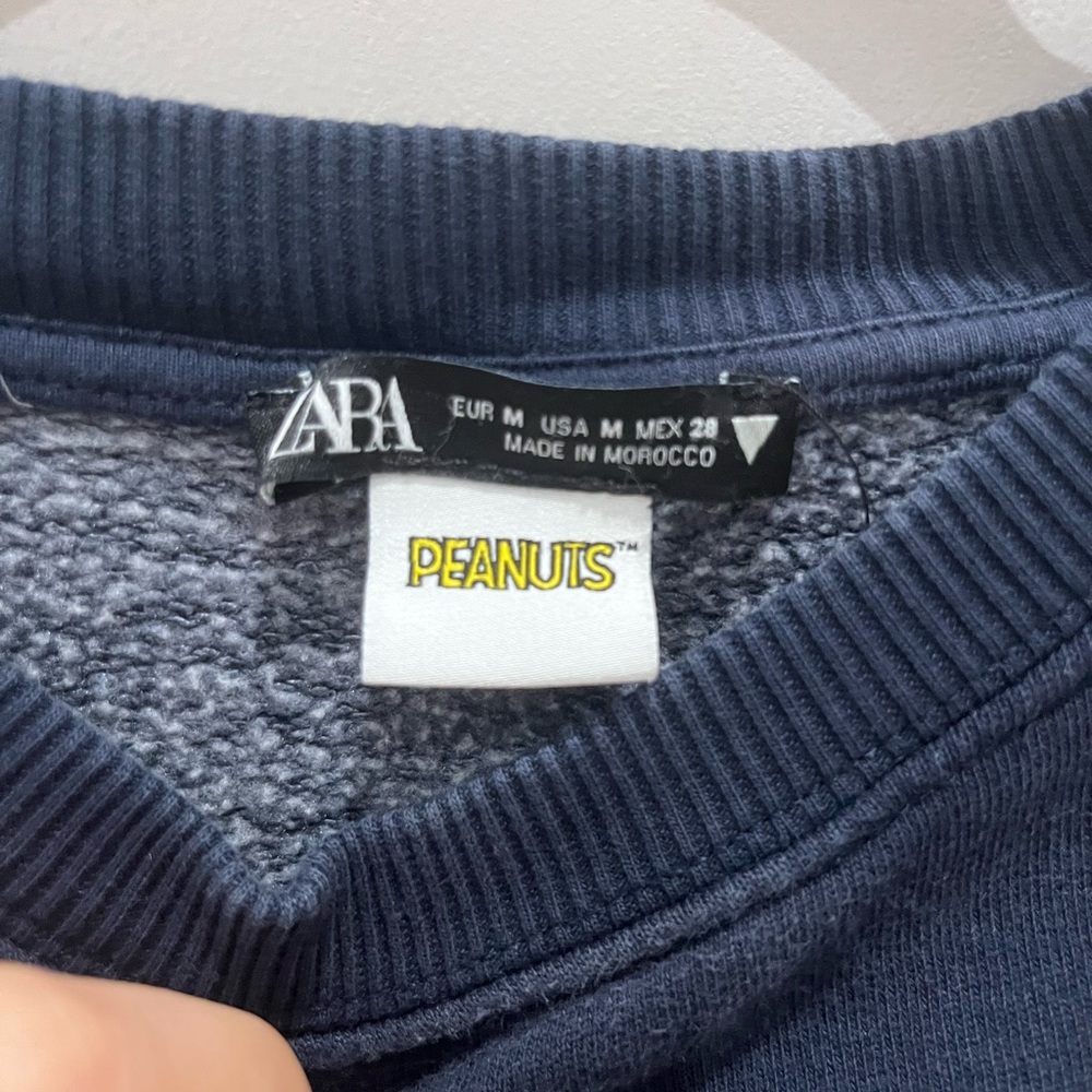 Snoopy crew neck from Zara size small